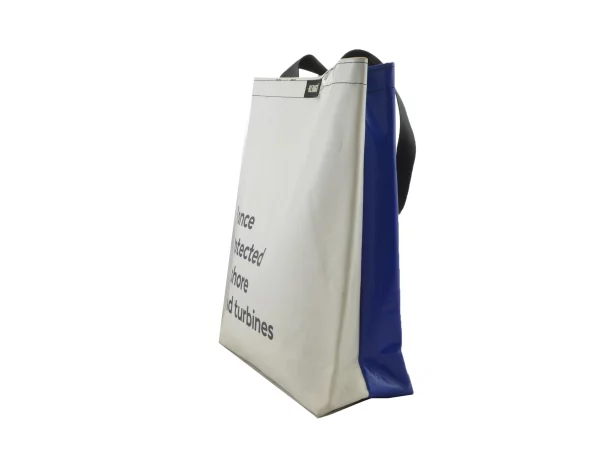 BASIC SHOPER bag upcycled backpack rebago recycled upcycling bags 29c Rebago