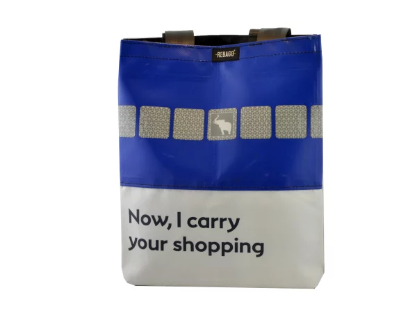 BASIC SHOPER bag upcycled backpack rebago recycled upcycling bags 32a Rebago