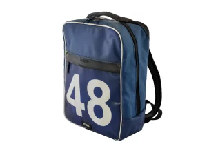 BOB upcycled backpack rebago recycled upcycling bags 65b Rebago