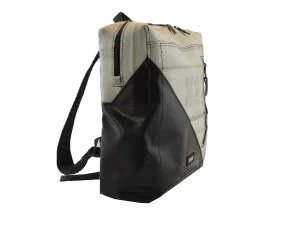 DAVID L upcycled backpack rebago recycled upcycling bags 20d Rebago