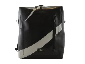 DAVID L upcycled backpack rebago recycled upcycling bags 60a Rebago