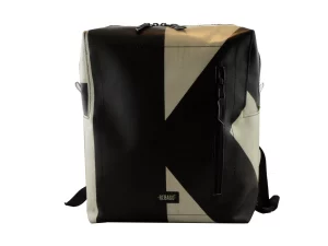 DAVID L upcycled backpack rebago recycled upcycling bags 61a Rebago