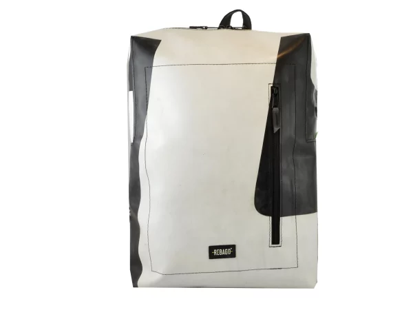 DAVID XL upcycled backpack rebago recycled upcycling bags 75a Rebago