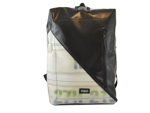 DAVID XL upcycled backpack rebago recycled upcycling bags 76a Rebago