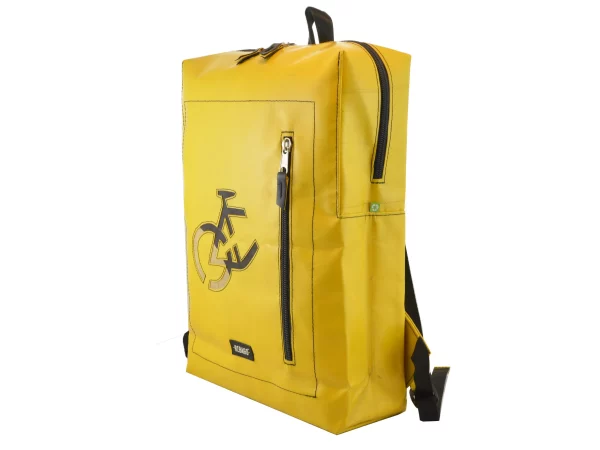 DAVID XL upcycled backpack rebago recycled upcycling bags 78b Rebago