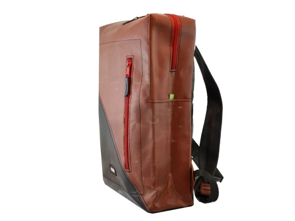 DAVID XL upcycled backpack rebago recycled upcycling bags 83b Rebago