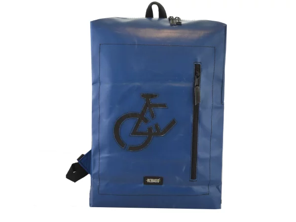 DAVID XL upcycled backpack rebago recycled upcycling bags 84a Rebago