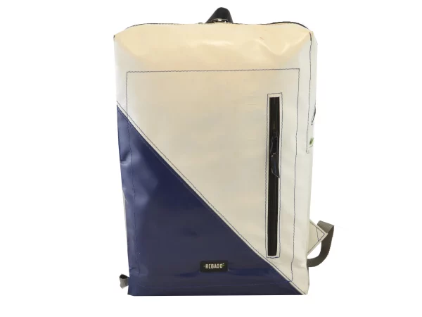 DAVID XL upcycled backpack rebago recycled upcycling bags 85a Rebago
