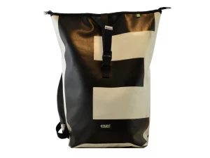 GEORGE XL big roll upcycled backpack rebago recycled upcycling bags 119a Rebago