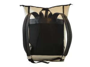 GEORGE XL big roll upcycled backpack rebago recycled upcycling bags 119b Rebago