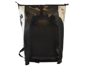GEORGE XL big roll upcycled backpack rebago recycled upcycling bags 122c Rebago