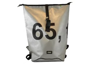 GEORGE XL big roll upcycled backpack rebago recycled upcycling bags 124a Rebago