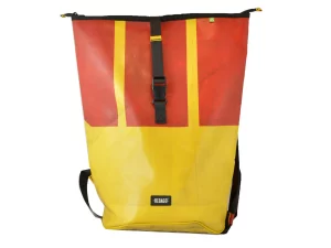 GEORGE XL big roll upcycled backpack rebago recycled upcycling bags 126a Rebago