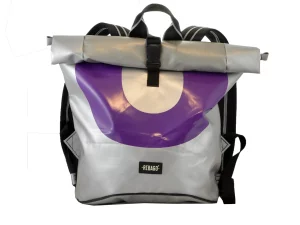 GEORGE XL big roll upcycled backpack rebago recycled upcycling bags 127c Rebago