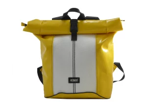 GEORGE XL big roll upcycled backpack rebago recycled upcycling bags 130c Rebago