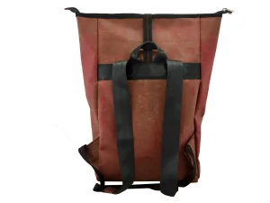 GEORGE XL big rolltop upcycled backpack recycled sustainable bags 123c Rebago