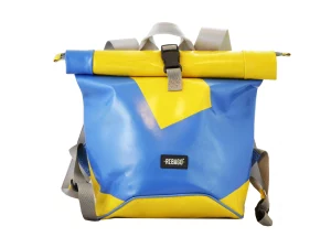 George M upcycled backpack recycled bags 66a Rebago