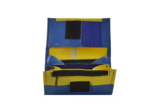 LARGE WALLET upcycled backpack rebago recycled upcycling bags 92