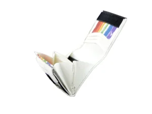 SMALL WALLET from upcycled truck tarpaulin, recycling bags 25ab Rebago