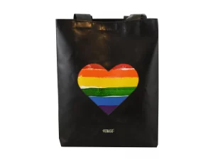 BASIC SHOPER bag from truck tarpaulin recycled upcycling bags 37a Rebago