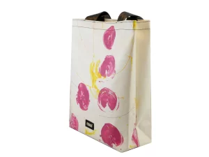 BASIC SHOPER bag from truck tarpaulin recycled upcycling bags 38b Rebago