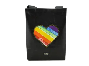 BASIC SHOPER bag from truck tarpaulin recycled upcycling bags 38d Rebago