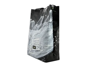 BASIC SHOPER bag from truck tarpaulin recycled upcycling bags 39bb Rebago