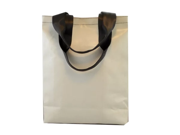 BASIC SHOPER bag from truck tarpaulin recycled upcycling bags 40c Rebago