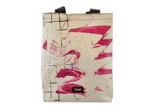 BASIC SHOPER bag from truck tarpaulin recycled upcycling bags 42a Rebago