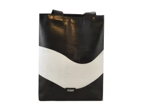 BASIC SHOPER bag from truck tarpaulin recycled upcycling bags 43a Rebago