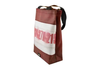 BASIC SHOPER bag from truck tarpaulin recycled upcycling bags 44b Rebago