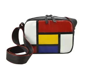CHARLIE shoulder bag upcycled backpack rebago recycled upcycling bags 49a Rebago