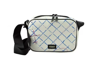 CHARLIE shoulder bag upcycled backpack rebago recycled upcycling bags 50a Rebago
