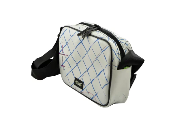 CHARLIE shoulder bag upcycled backpack rebago recycled upcycling bags 50c Rebago