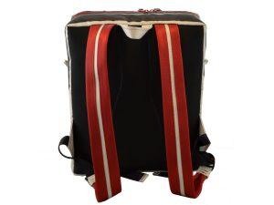 DAVID L upcycled backpack rebago recycled upcycling bags 62c