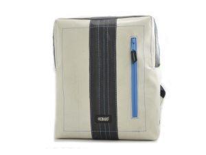 DAVID L upcycled backpack rebago recycled upcycling bags 63b