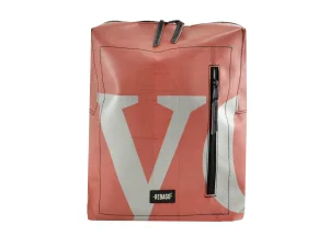 DAVID L upcycled backpack rebago recycled upcycling bags 64a Rebago