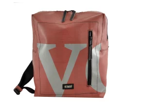 DAVID L upcycled backpack rebago recycled upcycling bags 64b