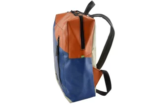 DAVID L upcycled backpack rebago recycled upcycling bags 65b