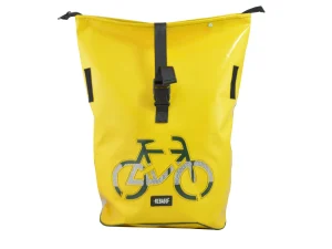 GEORGE BIKE big rolltop upcycled backpack recycled sustainable bags 21aa Rebago