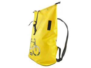 GEORGE BIKE big rolltop upcycled backpack recycled sustainable bags 21ac Rebago