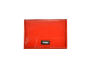 SMALL WALLET from upcycled truck tarpaulin, recycling bags 45d Rebago