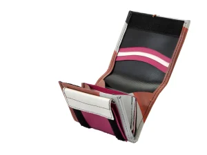 SMALL WALLET from upcycled truck tarpaulin, recycling bags 49f Rebago