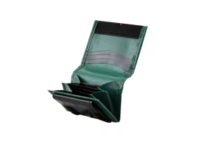 SMALL WALLET from upcycled truck tarpaulin, recycling bags 50c Rebago