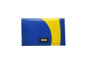 SMALL WALLET from upcycled truck tarpaulin, recycling bags 52a Rebago