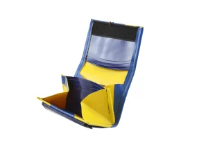SMALL WALLET from upcycled truck tarpaulin, recycling bags 52c Rebago