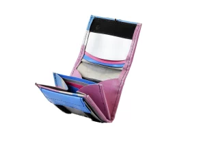 SMALL WALLET from upcycled truck tarpaulin, recycling bags 54c Rebago