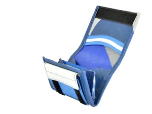SMALL WALLET from upcycled truck tarpaulin, recycling bags 58f Rebago