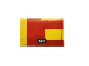 SMALL WALLET from upcycled truck tarpaulin, recycling bags 59a Rebago