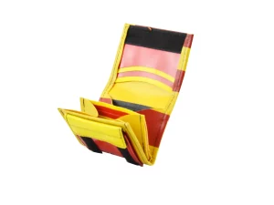 SMALL WALLET from upcycled truck tarpaulin, recycling bags 59c Rebago